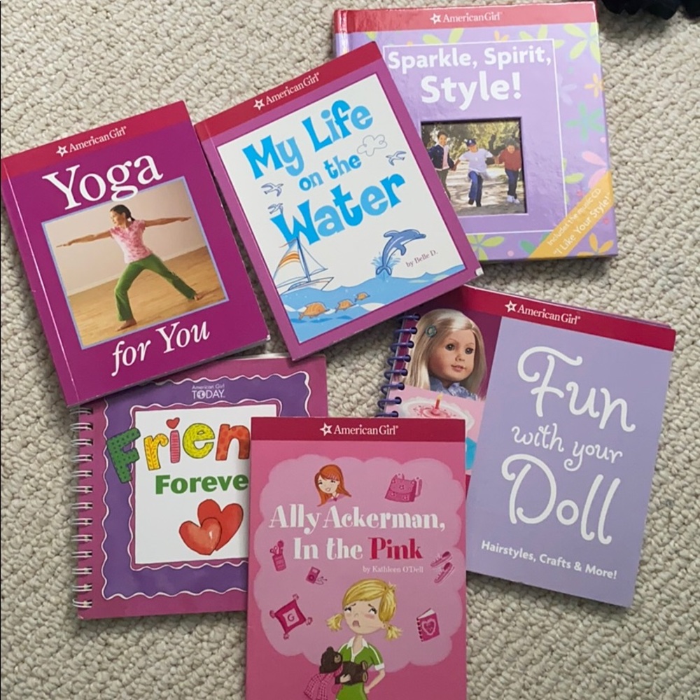 american girl books!